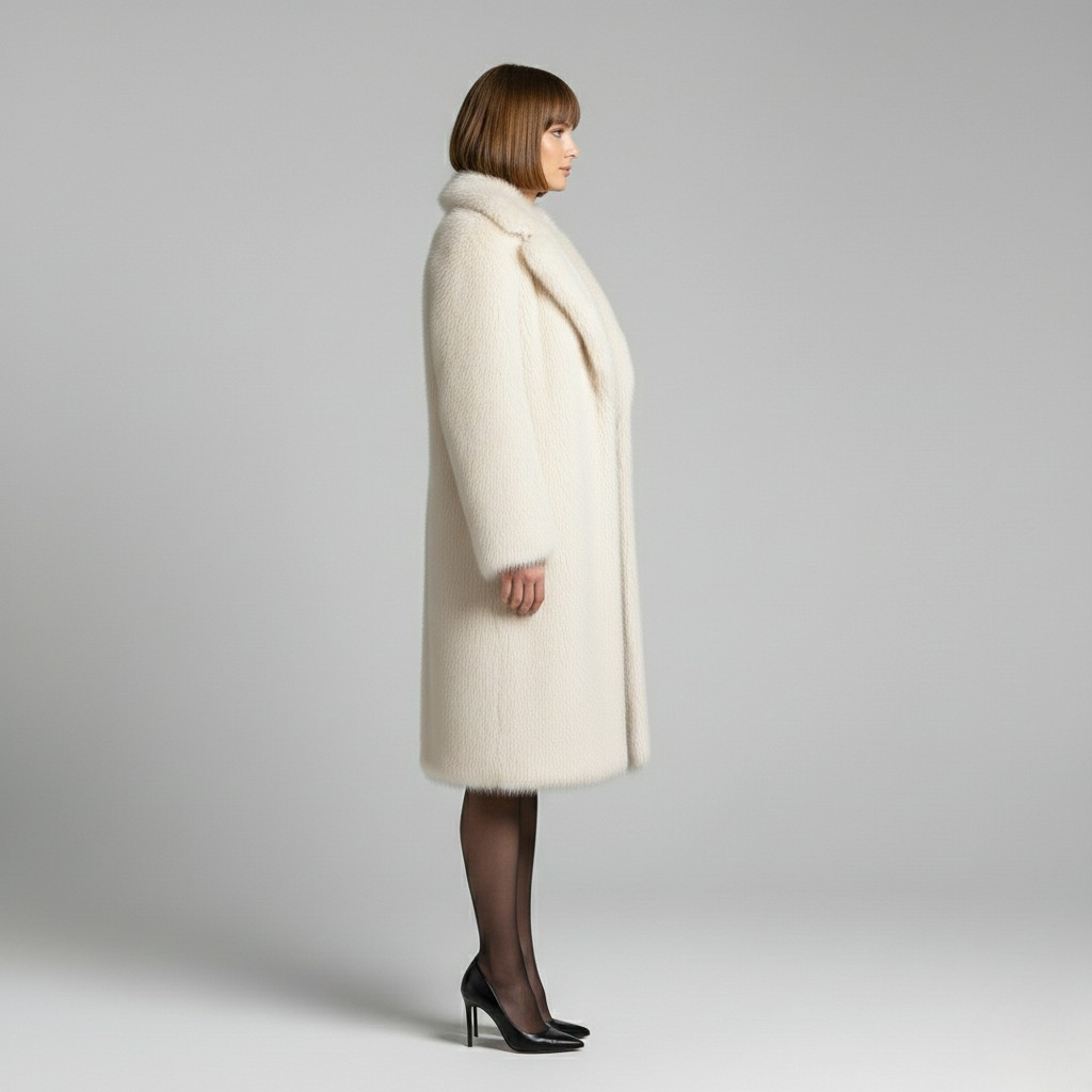 Luxe Faux Fur Longline Coat