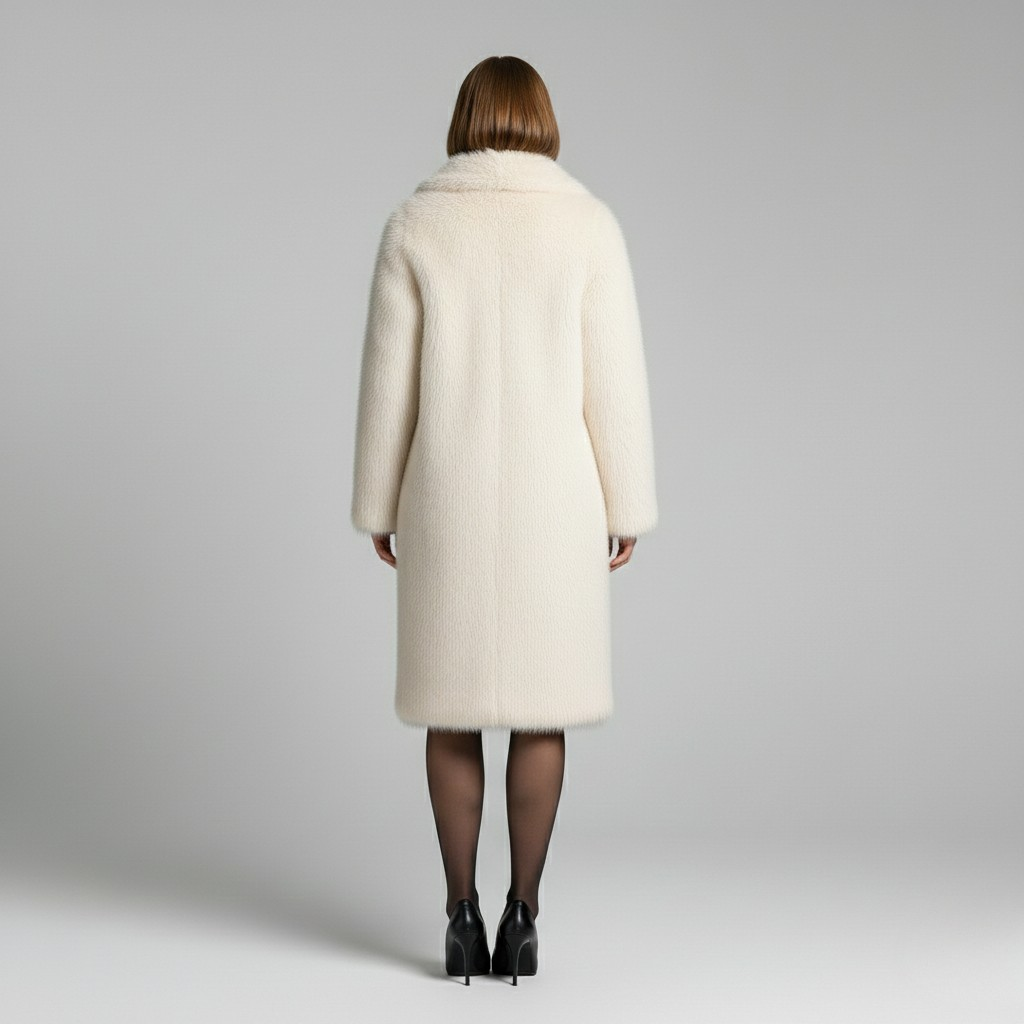 Luxe Faux Fur Longline Coat