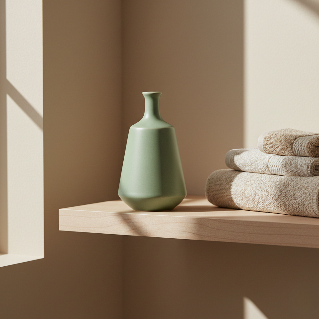 Sage Green Ceramic Vase