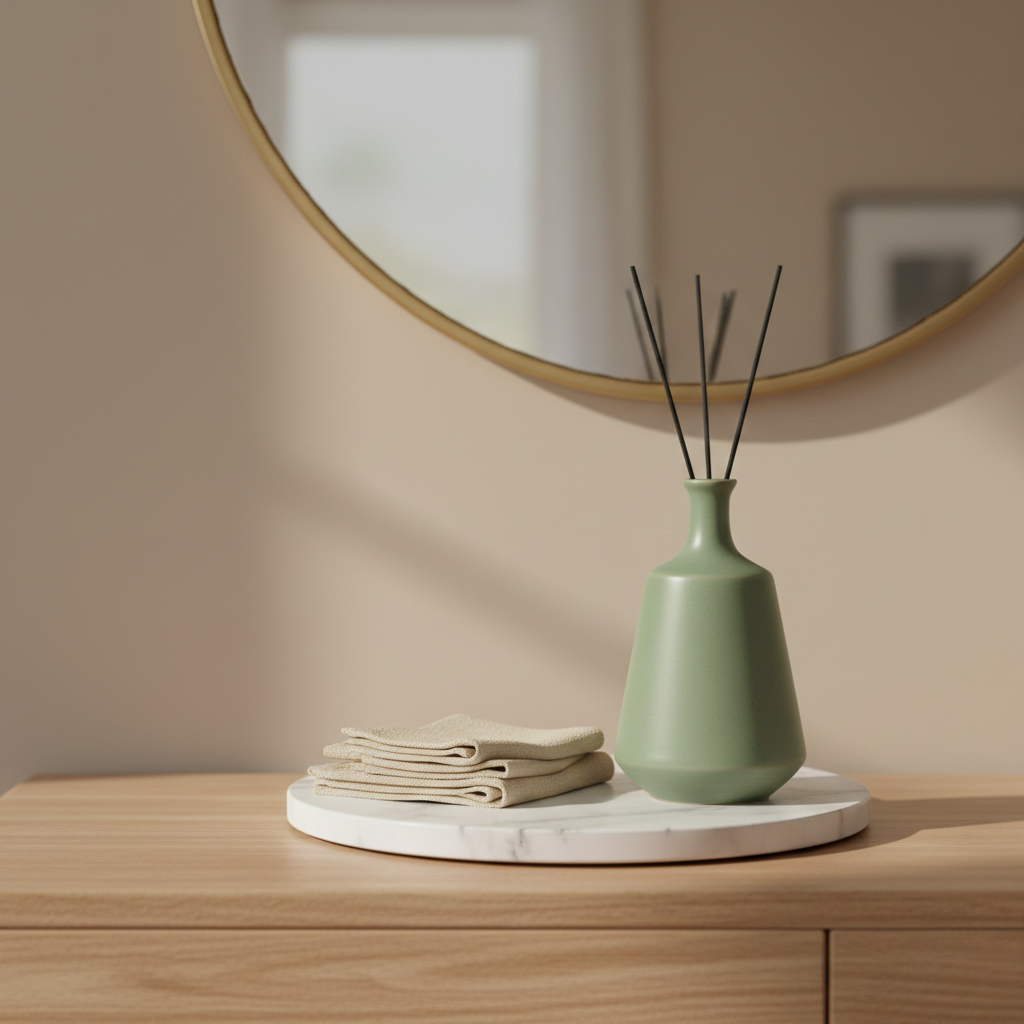 Sage Green Ceramic Vase