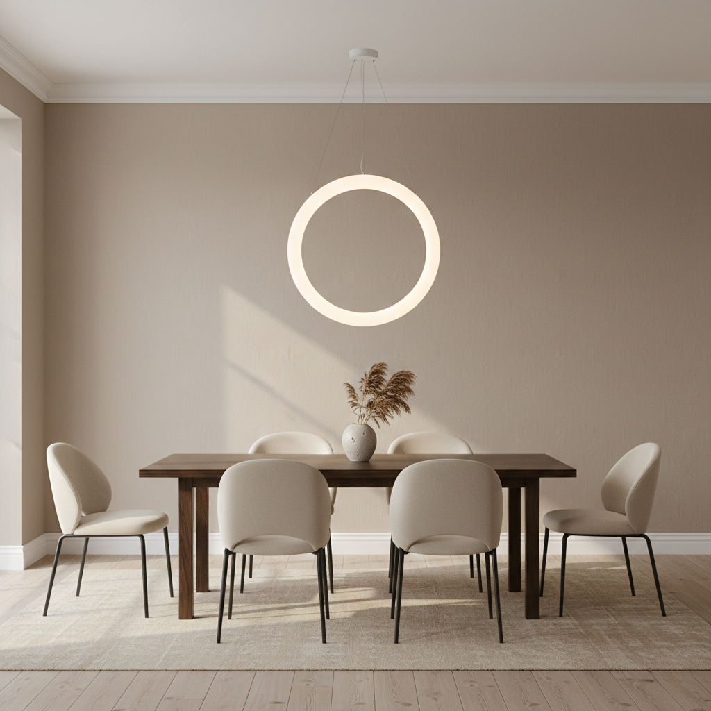 LED Ring Pendant Light
