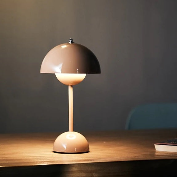 Cordless Acrylic Mushroom Table Lamp