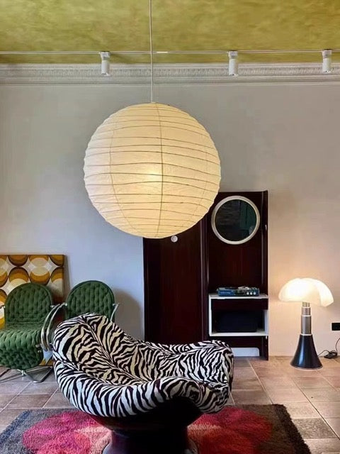 Orb Paper Pendant Light