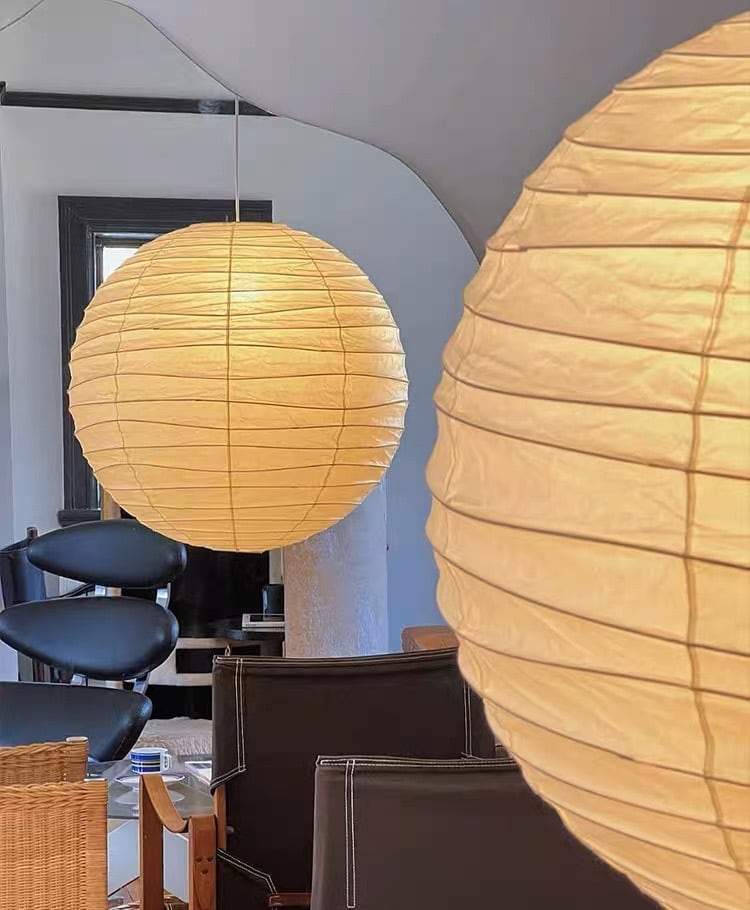 Orb Paper Pendant Light