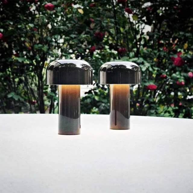 Cordless Mushroom Lamp USB Rechargeable