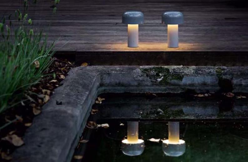 Cordless Mushroom Lamp USB Rechargeable