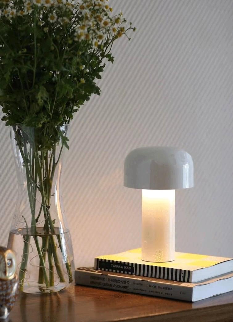 Cordless Mushroom Lamp USB Rechargeable