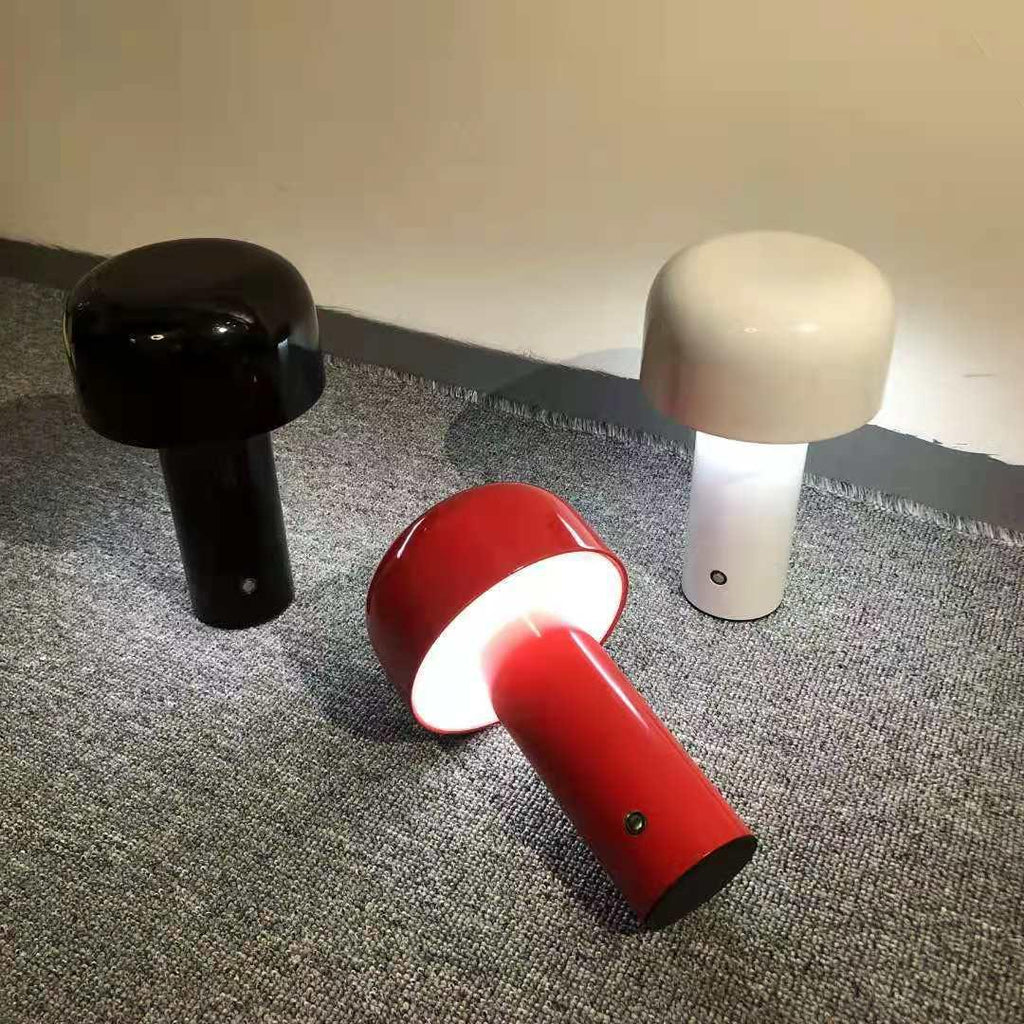 Cordless Mushroom Lamp USB Rechargeable