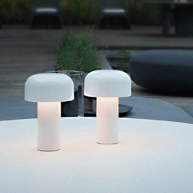 Cordless Mushroom Lamp USB Rechargeable