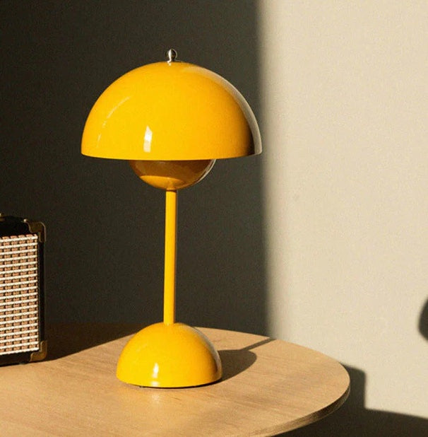 Cordless Acrylic Mushroom Table Lamp