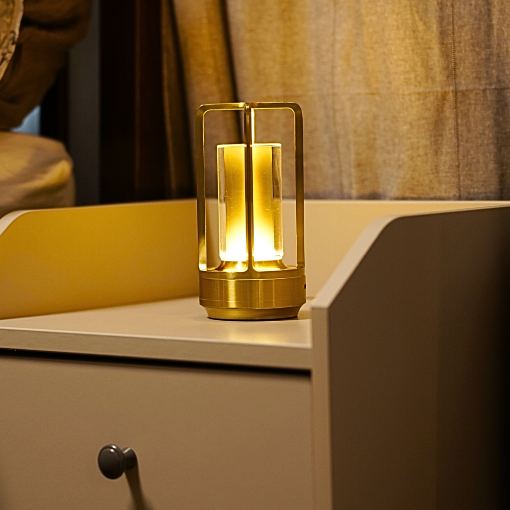 Crystal Cordless Table Lamp