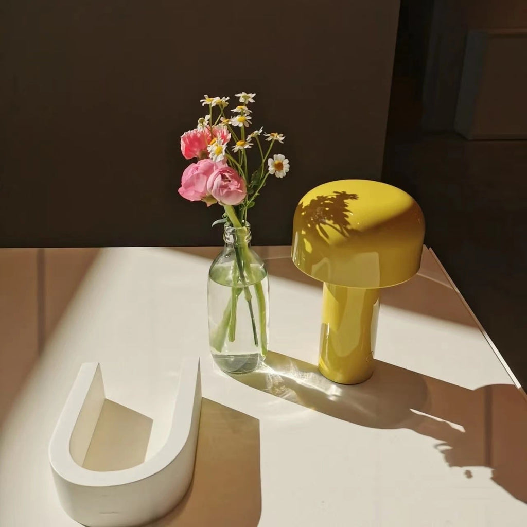 Cordless Mushroom Lamp USB Rechargeable
